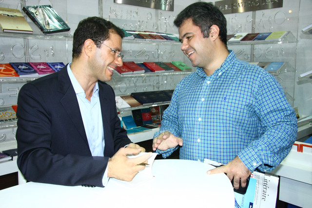 Abdo Medlej book signing